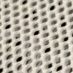 Aluminum mesh detail